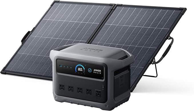 Anker SOLIX Portable Power Solar Generator